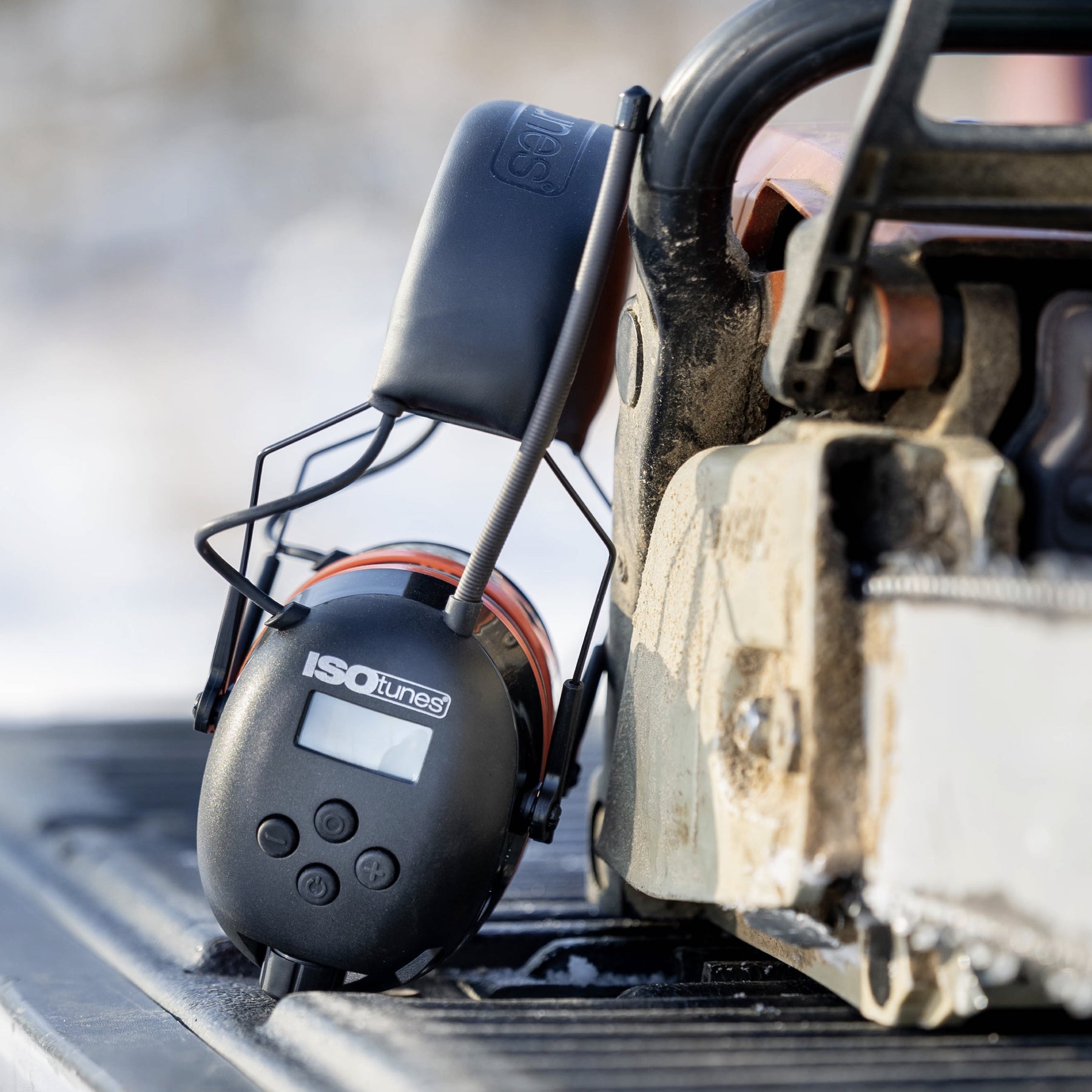 ISOtunes AIR DEFENDER AM/FM Radio Hearing Protection Headphones