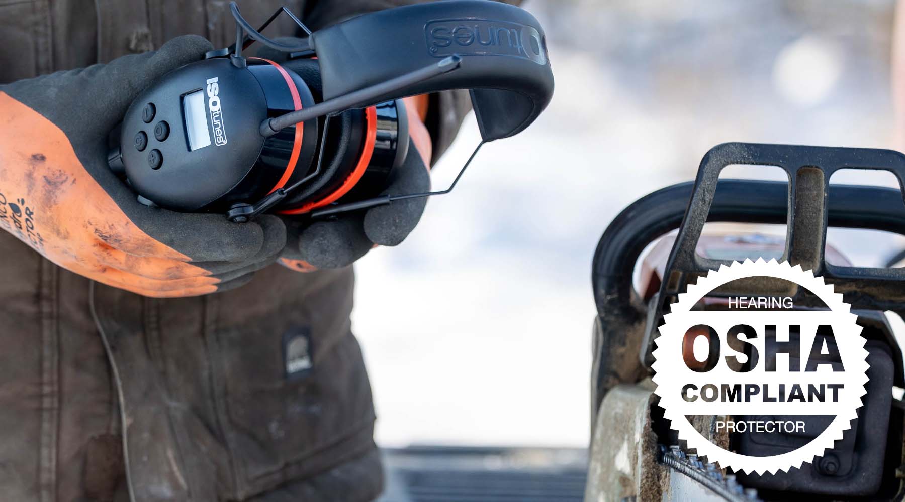 ISOtunes Certified Hearing Protection AIR DEFENDER AM/FM