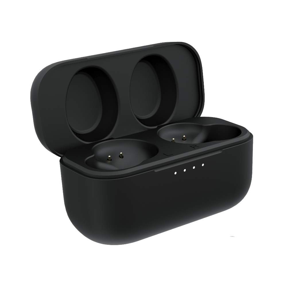 ISOtunes FREE Aware charging case holds two full charges