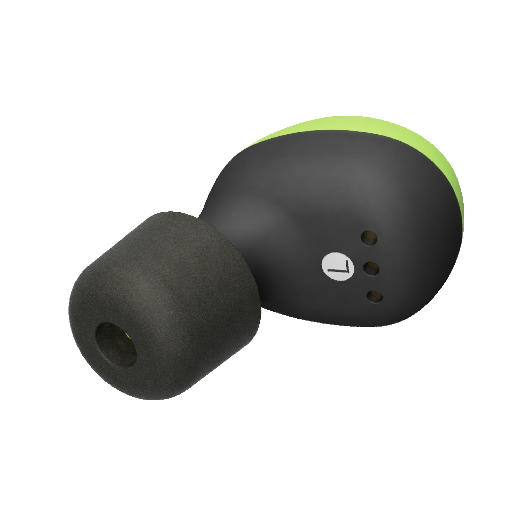 ISOtunes Green Replacement FREE 2 Earbud