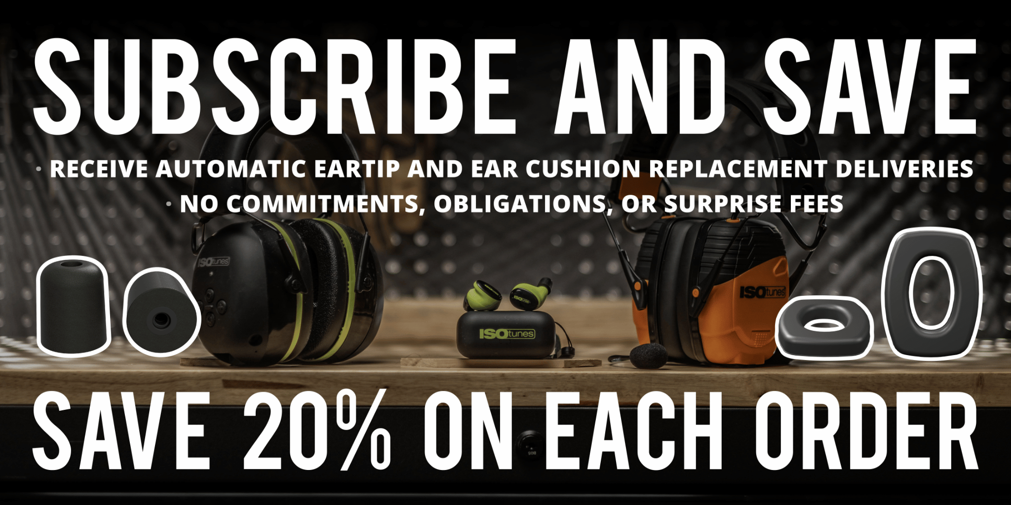 ISOtunes Hearing Protection Headphones Subscribe and Save