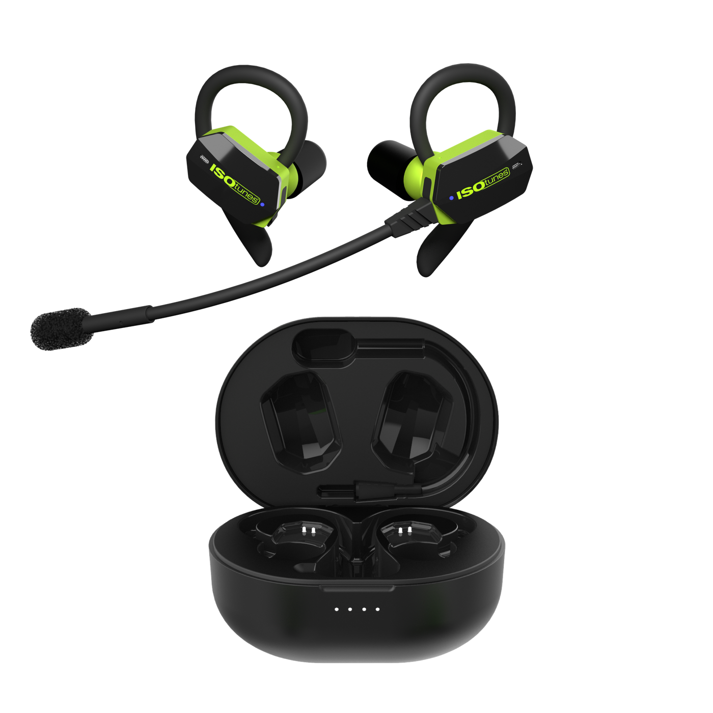 ISOtunes Hearing Protection ULTRACOMM Aware Earbuds Features