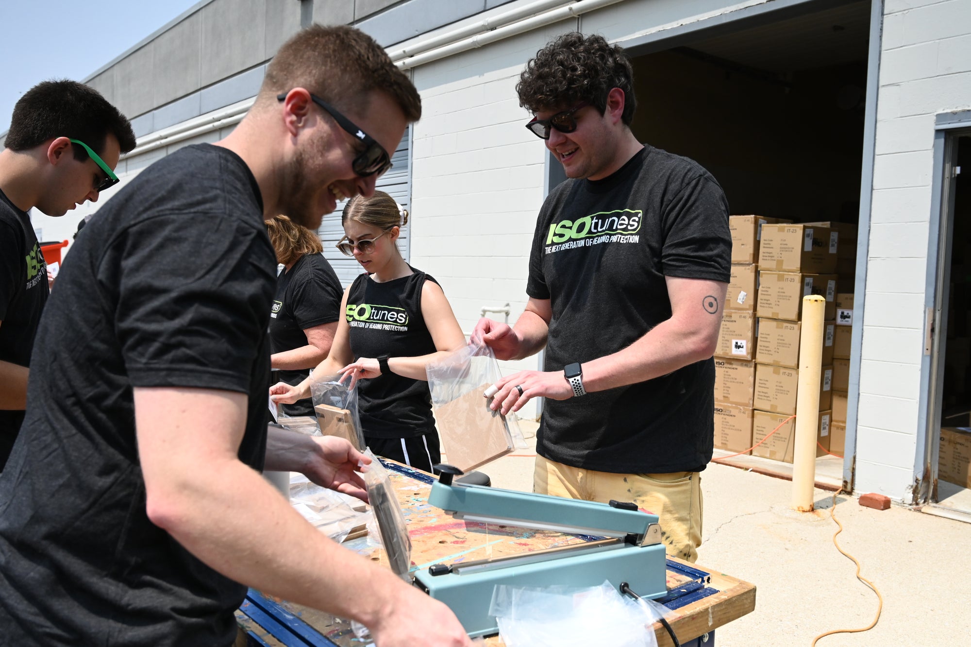 ISOtunes Hearing Protection Volunteer Day