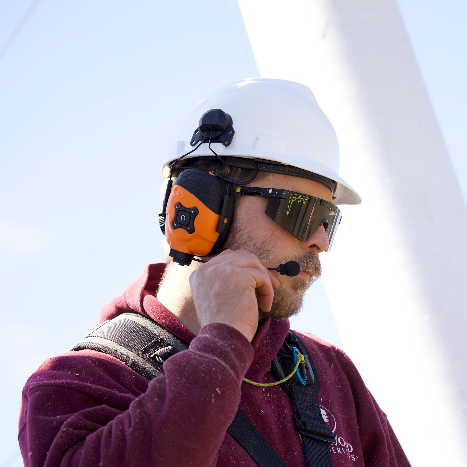 ISOtunes In the Wild LINK 2 Helmet Mount Hearing Protection and Clear Communication