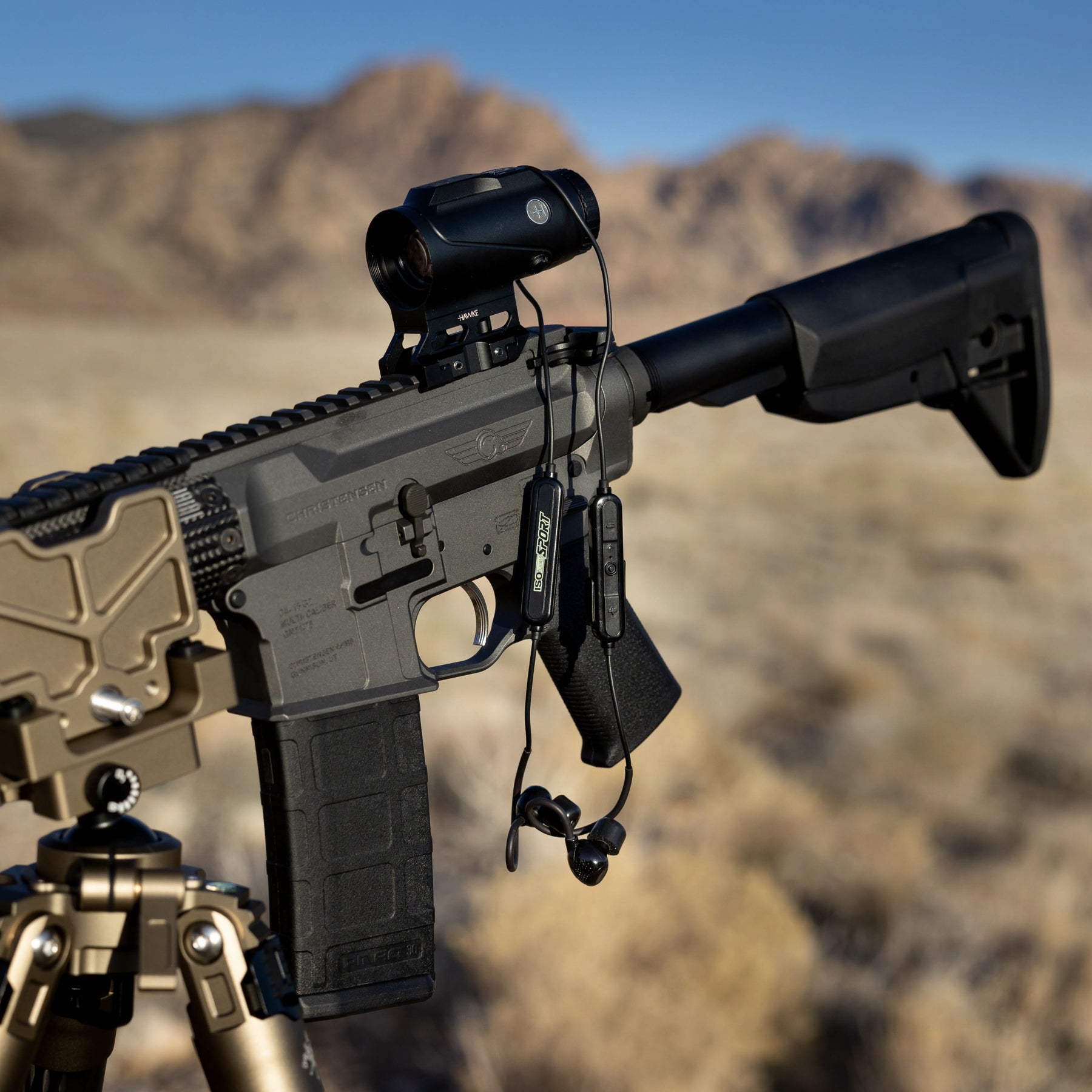 ISOtunes Sport Black ADVANCE BT Electronic Ear Pro for Shooting
