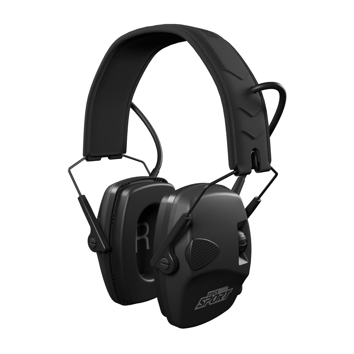 ISOtunes Sport Black DEFY Slim Ear Pro Muffs