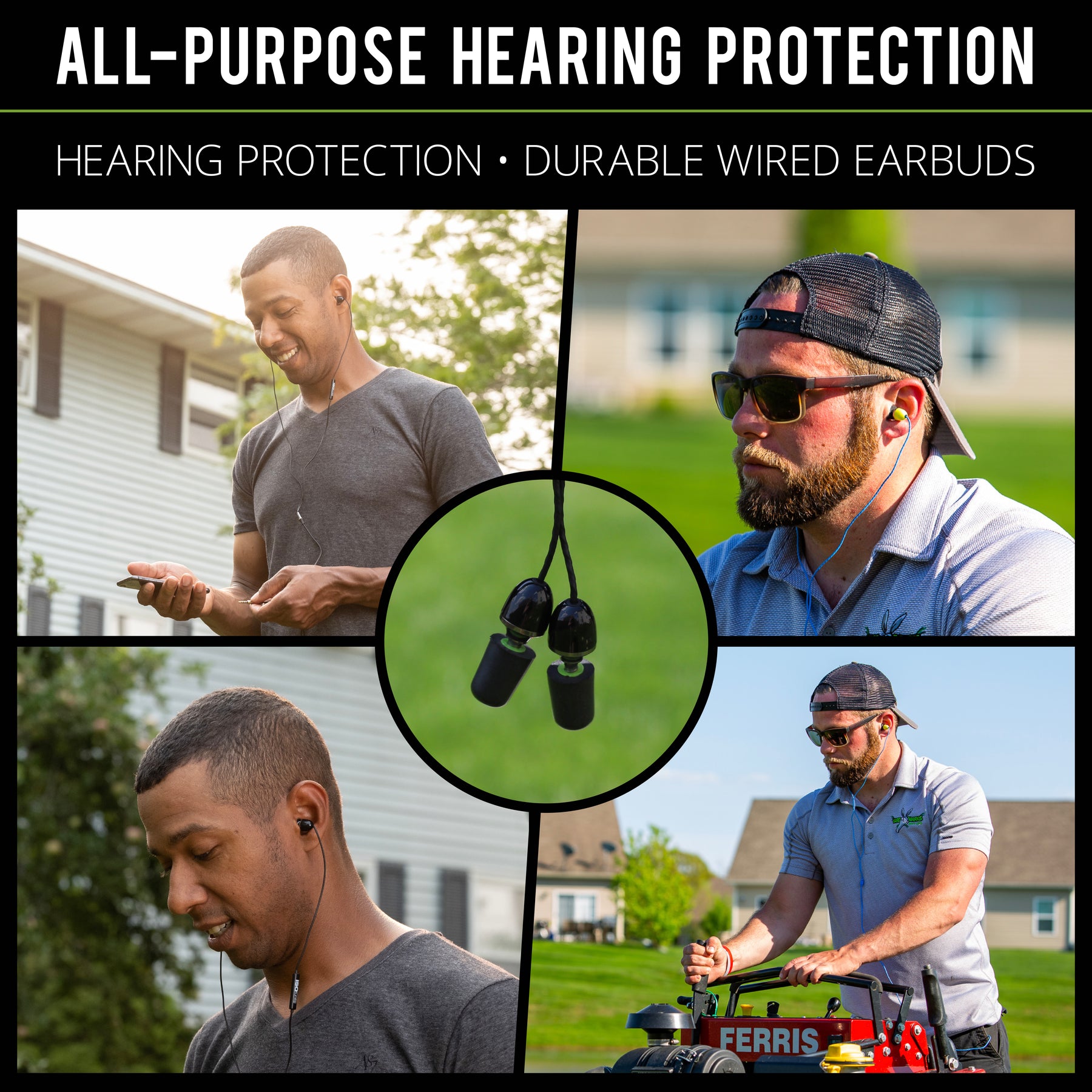 ISOtunes WIRED All-Purpose Durable Hearing Protection Earbuds