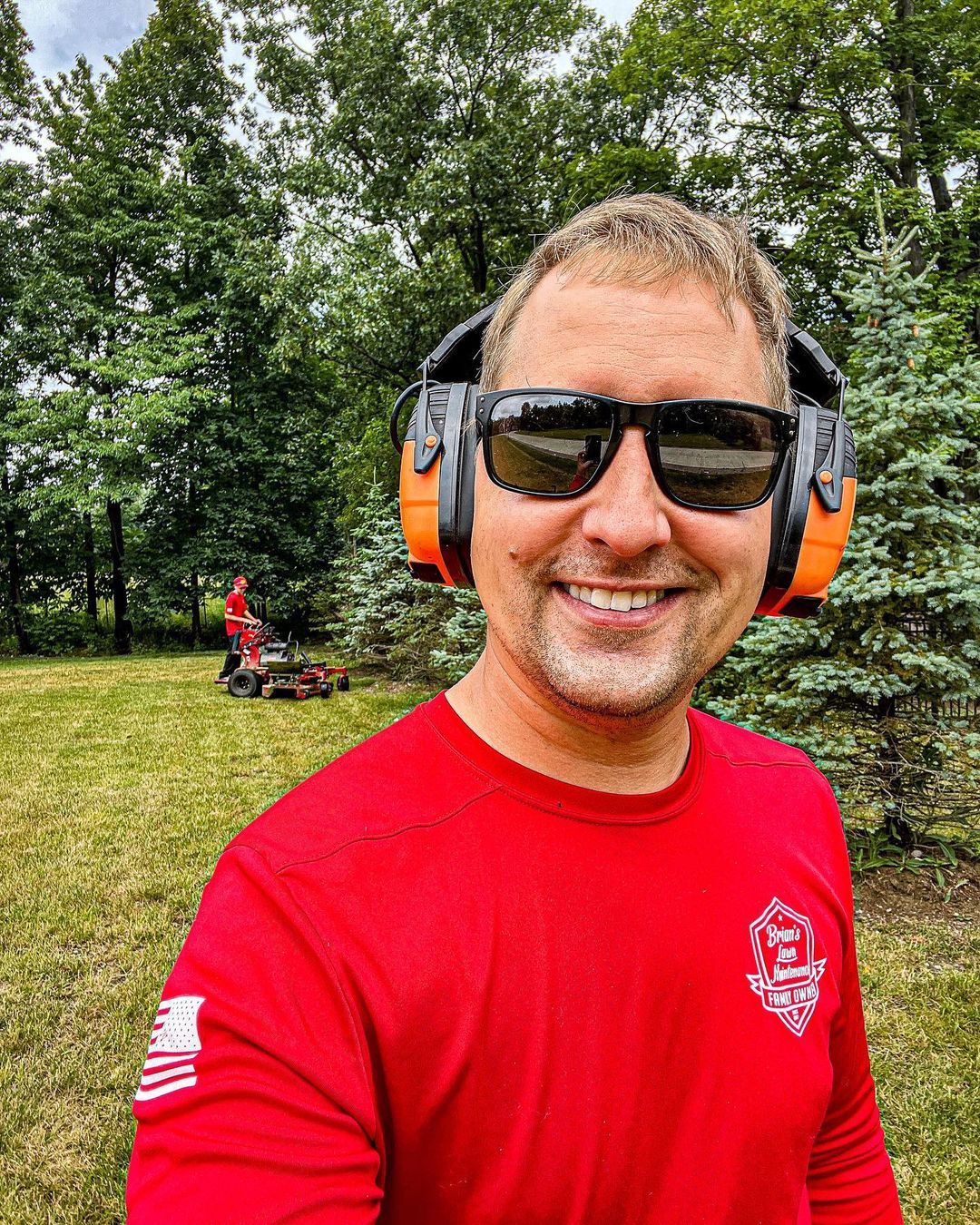 Influencer photo LINK 2.0 Instagram @brianslawnmaintenance