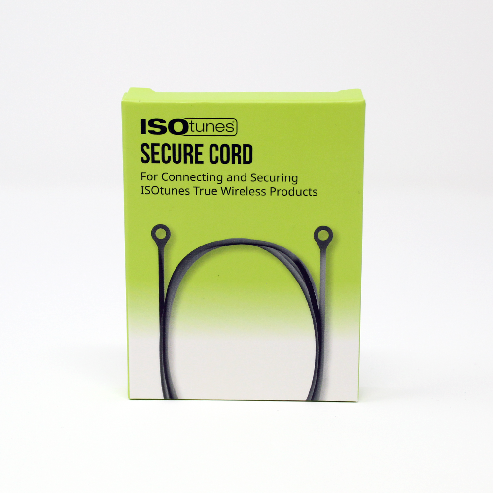 ISOtunes Secure Cord for True Wireless Hearing Protection