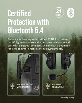 FALCON BT Certified Protection with Bluetooth 5.4