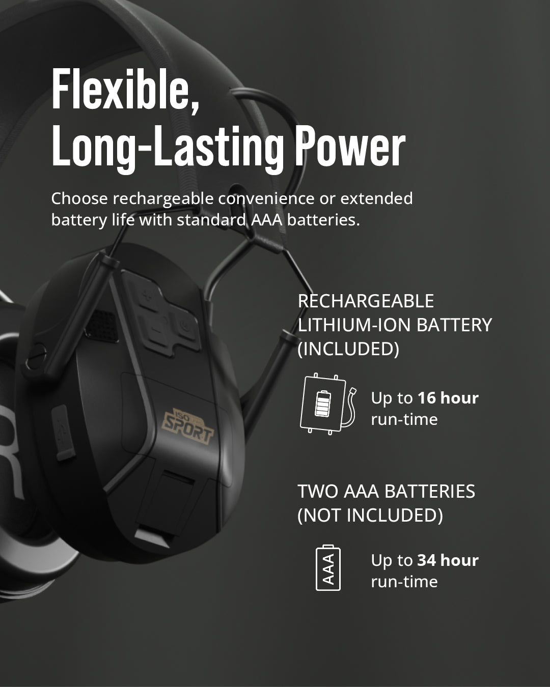 FALCON BT Flexible, Long-Lasting Power