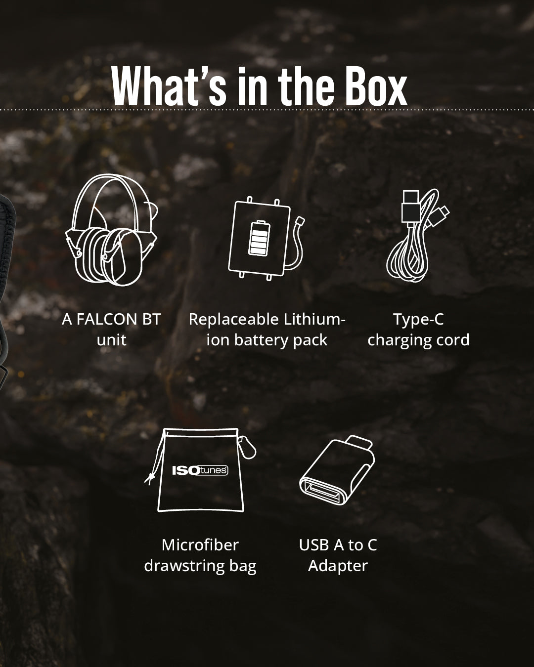 FALCON BT What's in the Box