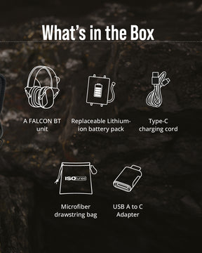 FALCON BT What's in the Box