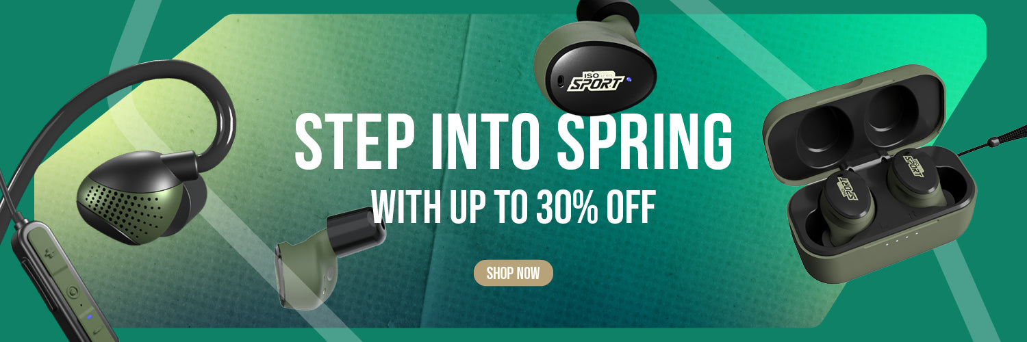 ISOtunes Sport Spring Promo Web Banner