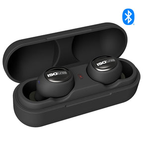ISOtunes Black FREE Wireless Earbuds for Hearing Protection