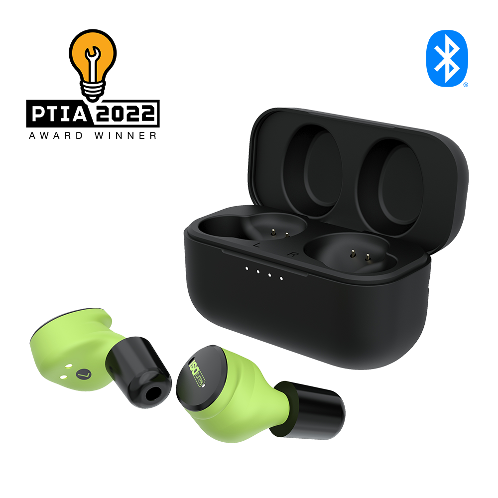 ISOtunes ワイヤレスイヤフォン ケース付き ISOtunes FREE Aware Electronic Earbuds | Bluetooth | OSHA-Compliant