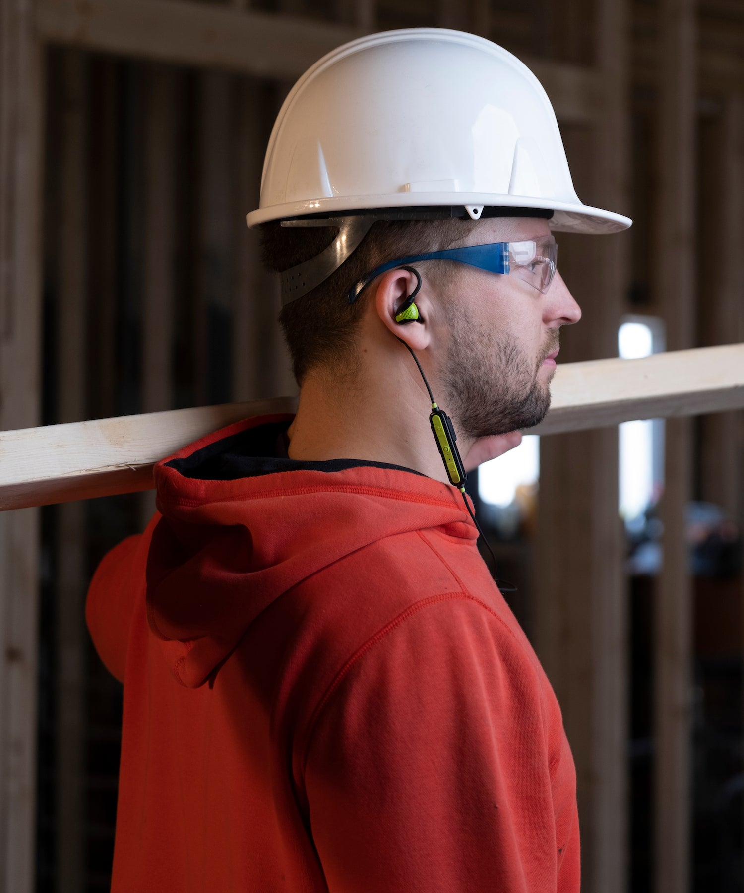 ISOtunes Electronic Hearing Protection Earbuds for Construction Workers