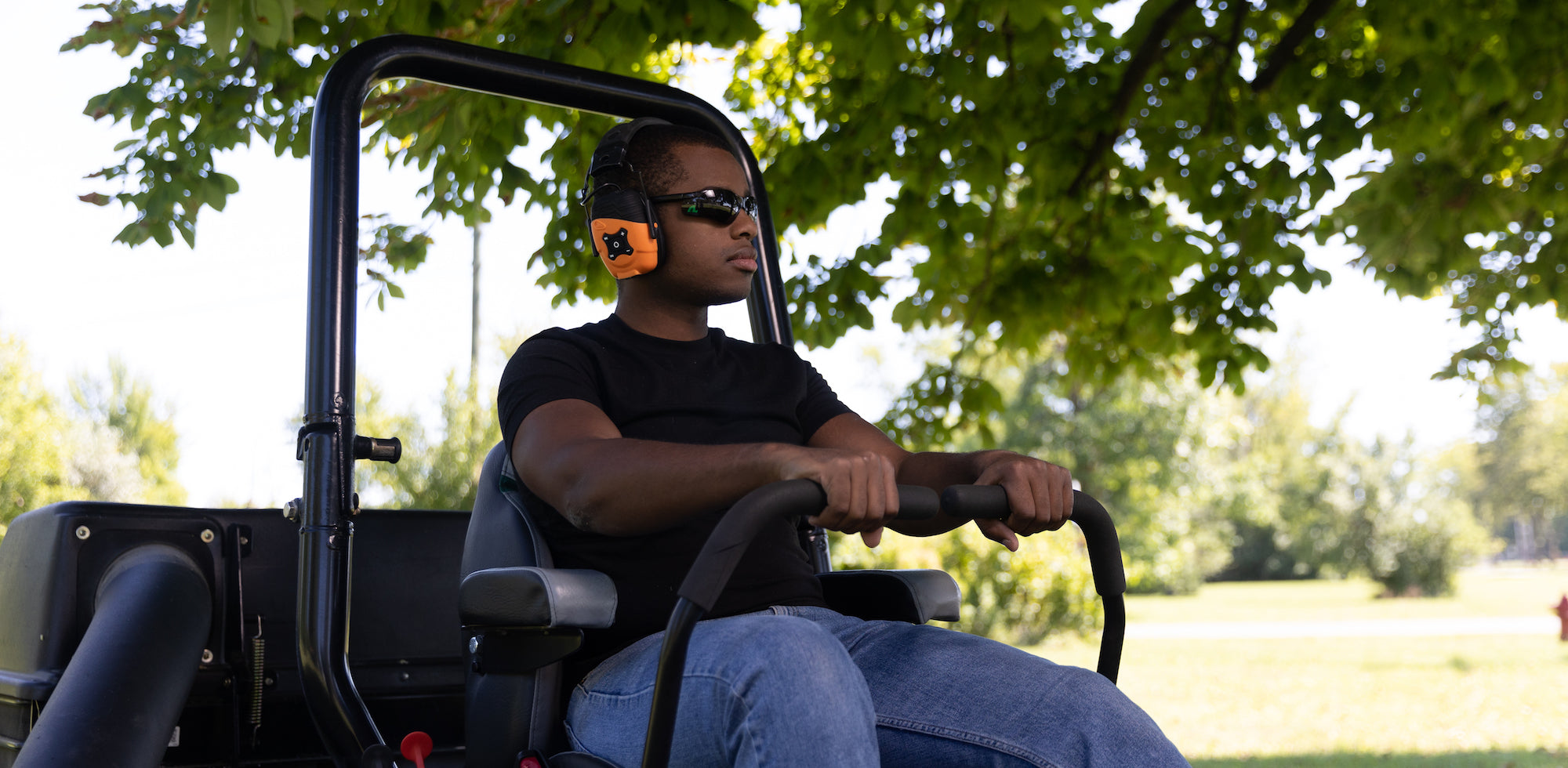 ISOtunes Hearing Protection Earmuffs for Mowing