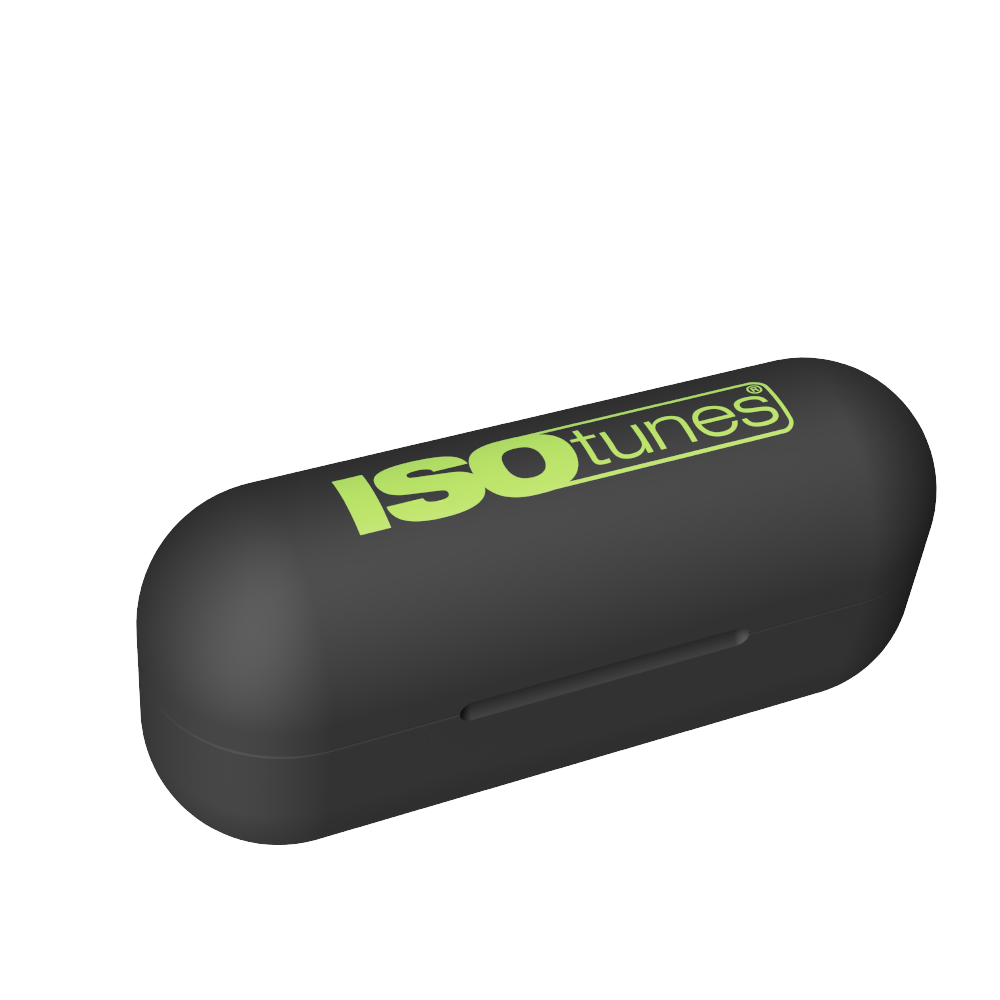 ISOtunes Hearing Protection FREE 2 Wireless Earbuds with Charging Case
