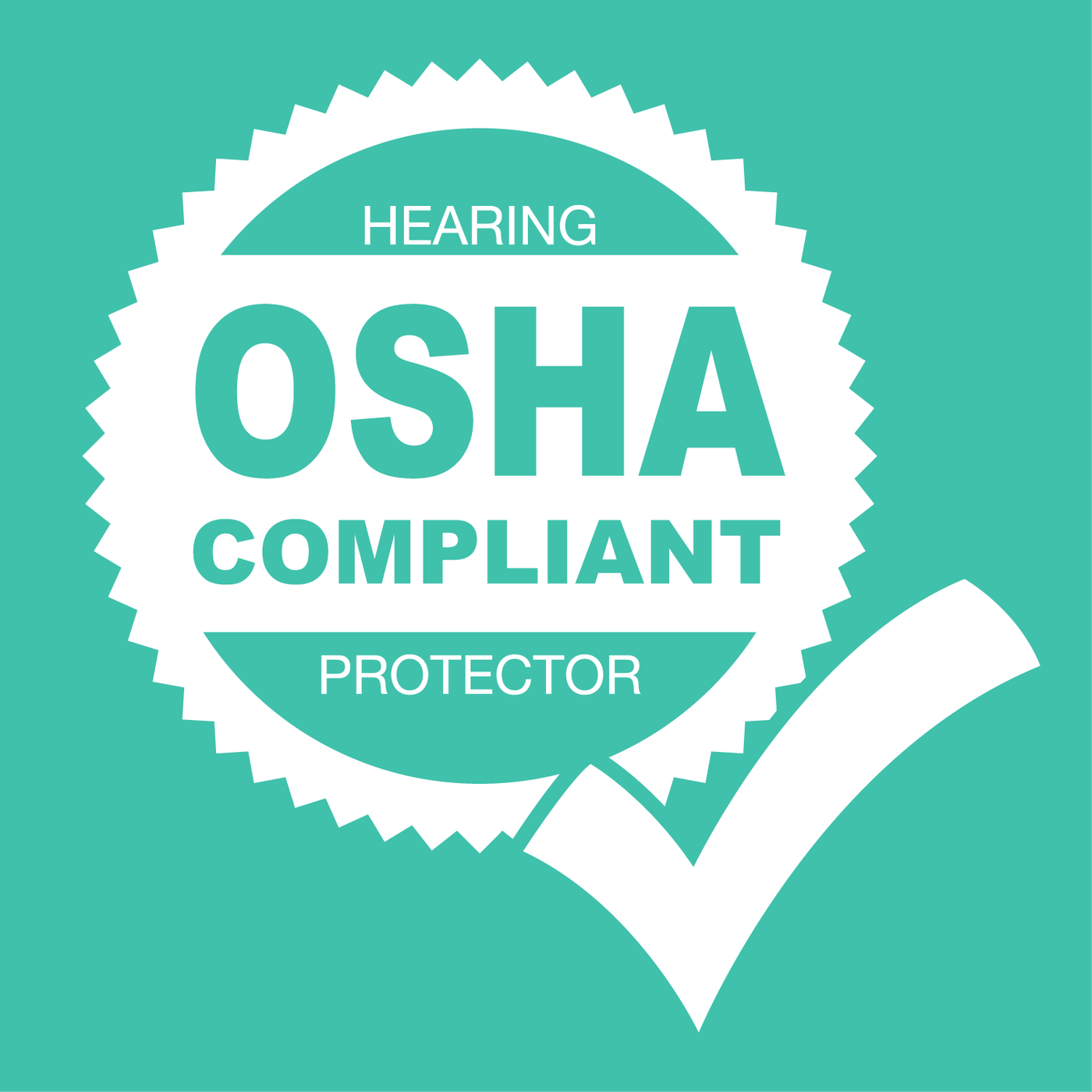 ISOtunes Hearing Protection OSHA Compliance Badge