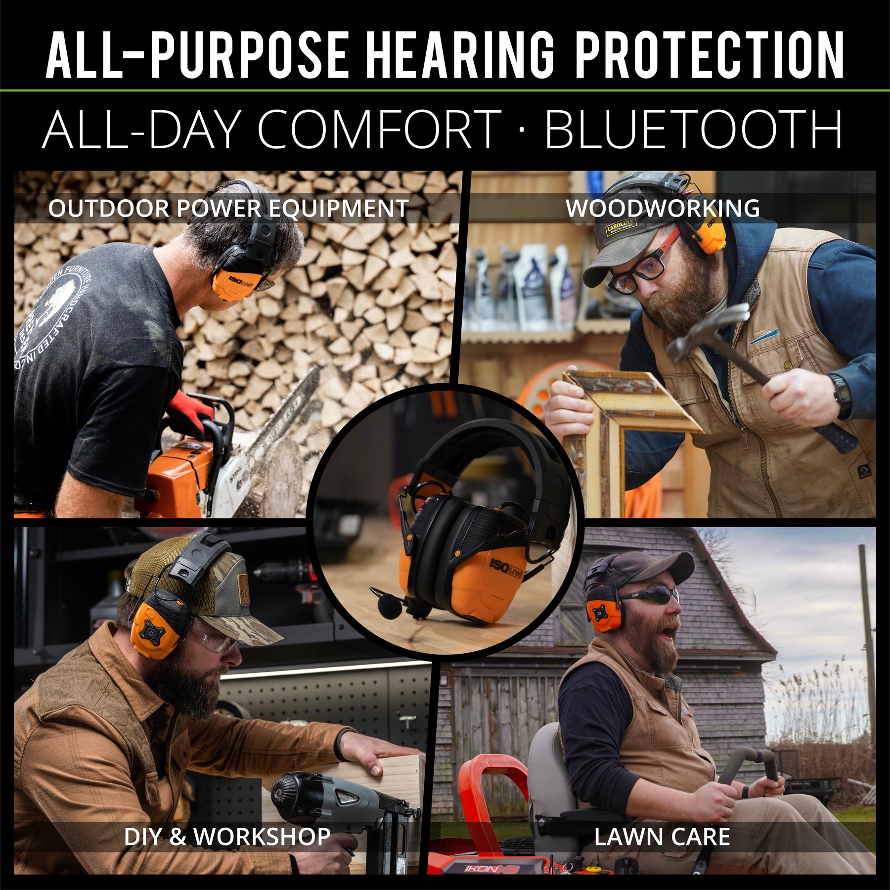 ISOtunes LINK 2 All-Purpose Hearing Protection with All-Day Comfort and Bluetooth