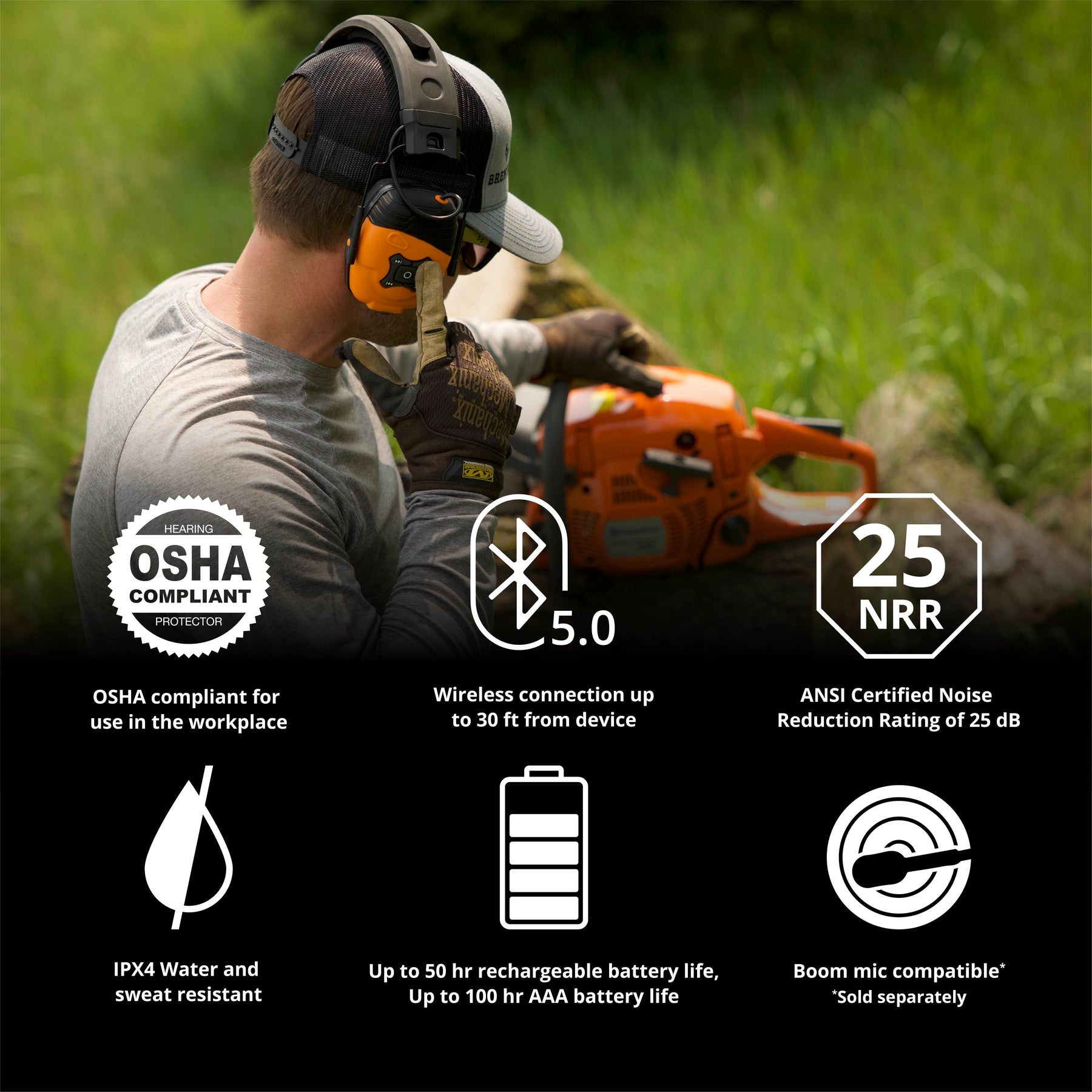 ISOtunes LINK 2 Hearing Protection Headphones Features Highlights