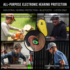 ISOtunes PRO 2 Industrial Listen Only All-Purpose Hearing Protection with Bluetooth