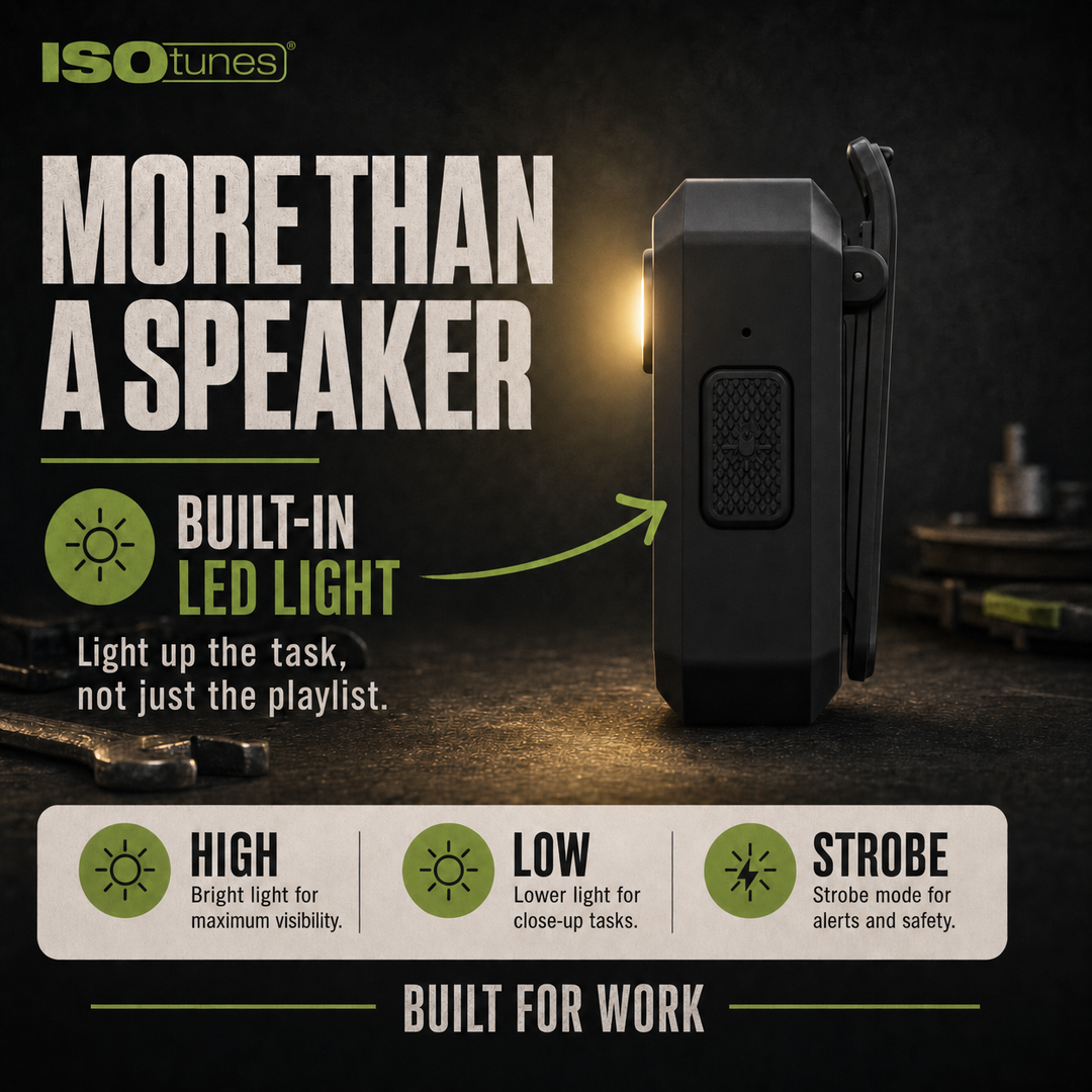 ISOtunes SIDEKICK More than a Speaker