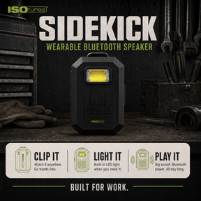 ISOtunes SIDEKICK Wearable Bluetooth Speaker