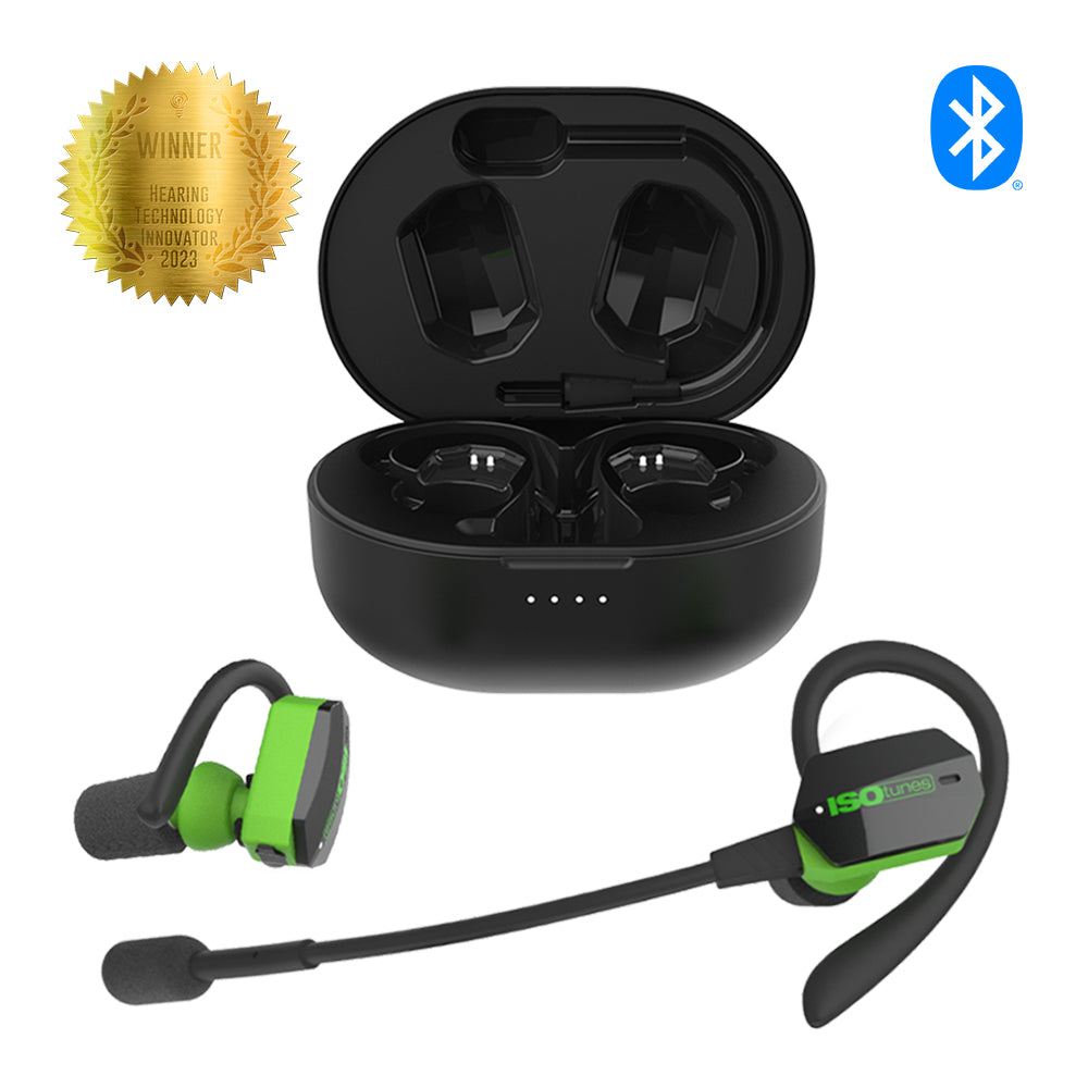ISOtunes ULTRACOMM Aware Electronic Wireless Earbuds with Bluetooth