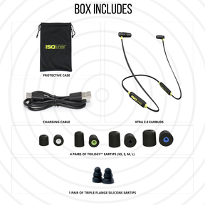 ISOtunes XTRA 2.0 Bluetooth Earbuds | 27 NRR | IP67 | OSHA-Compliant ISOtunes XTRA 2.0 Bluetooth Earbuds | 27 NRR | IP67 | OSHA-Compliant