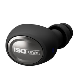 ISOtunes Black FREE Earbuds for Hearing Protection