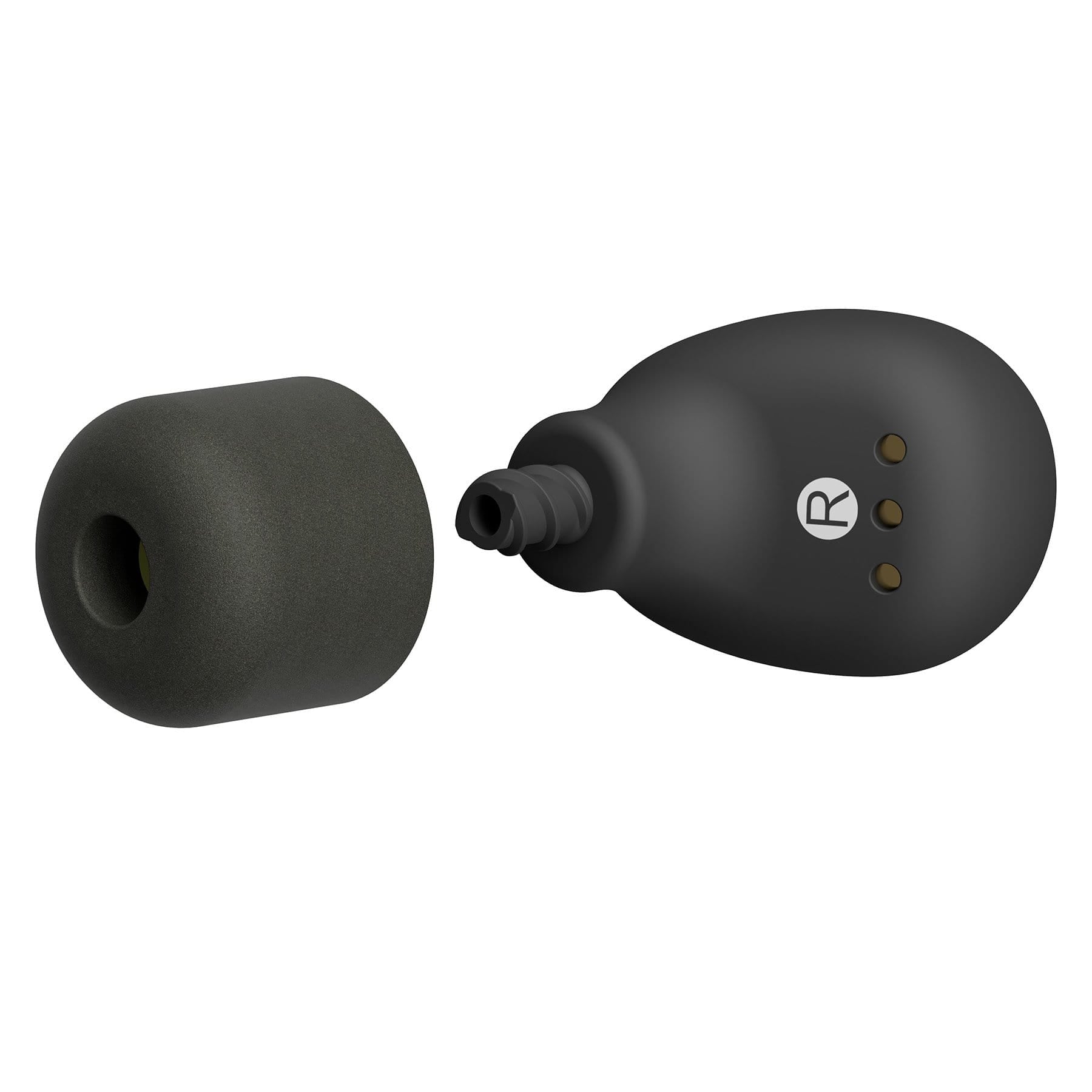 ISOtunes Black FREE Wireless Earbuds with Bluetooth Technology for Hearing Protection