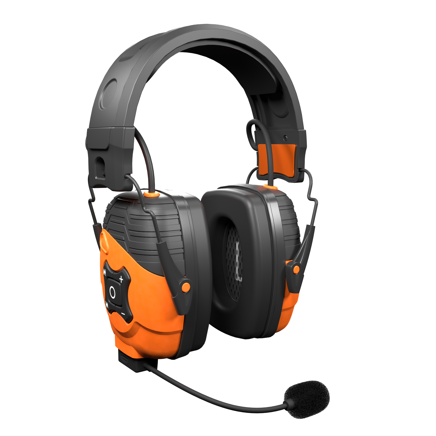 ISOtunes Boom Microphone on LINK 2 Hearing Protection Muffs